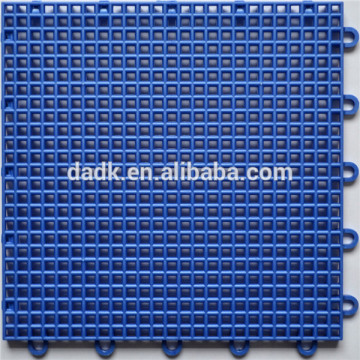 Anti-slip Multi-color High Elastic plastic suspending sports flooring