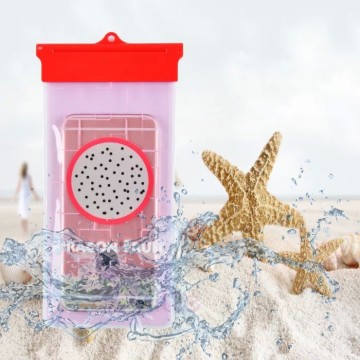 AT summer beach case carton design phone waterproof case