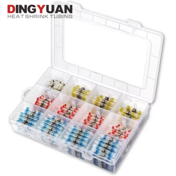 250PCS Electric Marine Automotive Wire Connectors Kit - Heat Shrink Butt Solder Seals