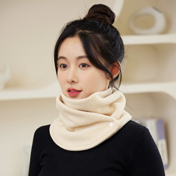Cute and Warm Winter Plush Scarves for Women and Students