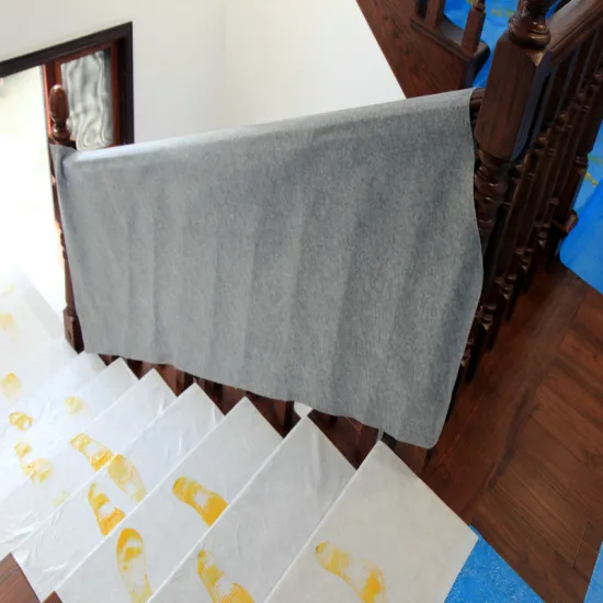 Wood Flooring Cover Protection During Construction