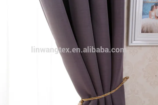 100%polyester dobby fabric for home and hotel used blackout curtains
