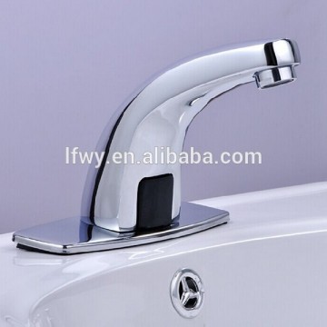 Brass Basin Facuet Deck Mounted Automatic Sensor Faucet