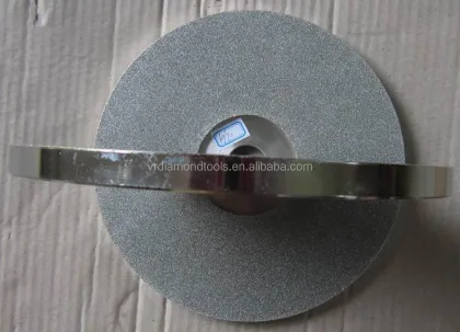 Jewellery electroplated diamond lapping plate