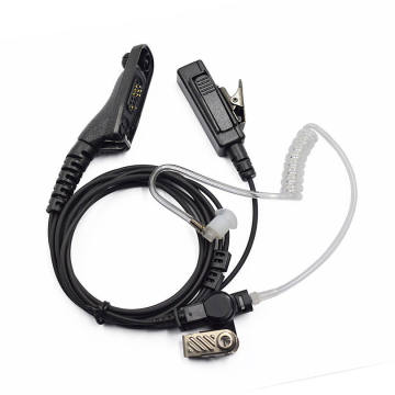 DP4400 DP4800 4801e Walkie Talkie Acoustic Tube Earpiece Headset for Motorola