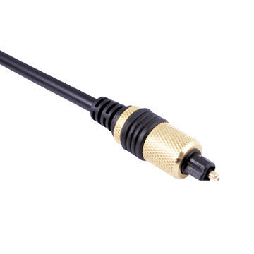 Toslink cable with high speed transfer by right