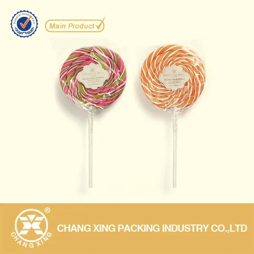 Top selling colorful Lollipop candy multilayer packaging film