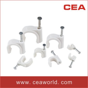 Circle (flat) Cable Clips (round cable clips)