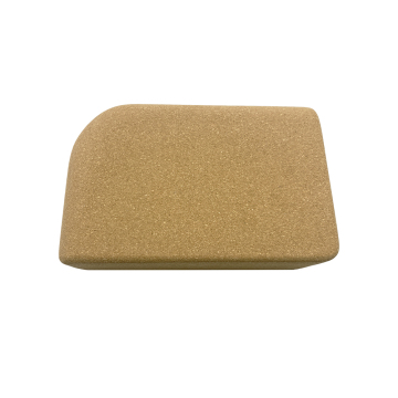Wholesale Custom Embossed Logo Curved Cork Yoga Blocks