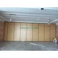 Sound proof office room operable partition wall