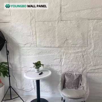Youngbo Waterproof Polyurethane Culture Artificial Stone Veneer Mushroom PU Faux Stone Wall Panel