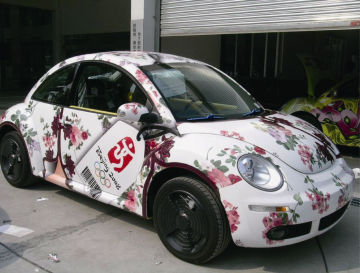 Matte High Definition Advertising Vinyl Printing Outdoor Stickers, Vehicle Wrap Printing