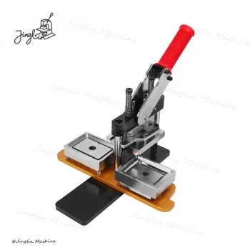 Square Photo Fridge Magnet Making Machine Kit 2.5 x 2.5" Permanent