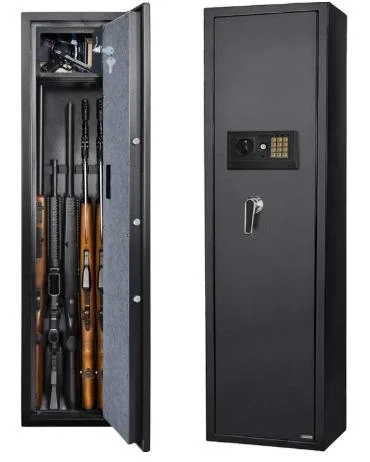 Tiger 5 Guns Capacity Safe with Electronic Lock Non-Fireproof (HP-GDL1450-5EA-2)