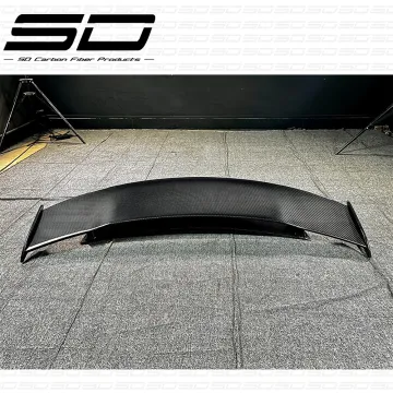 New GTR-Style Dry Carbon Fiber Spoiler with Light for Mercedes AMG GT