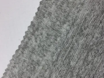 Polyester Loop Gage Knit Brushed Solid Fabric