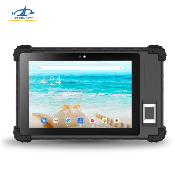 Biometric Android tablet with fingerprint identifier