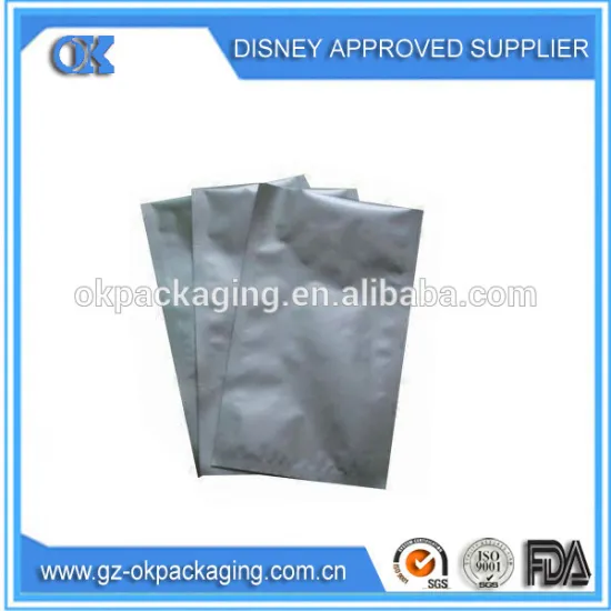 aluminum foil vacuum packaging bag/high quality colorful frozen dumplings packaging aluminum foil bag