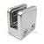 ground brass glass clamp