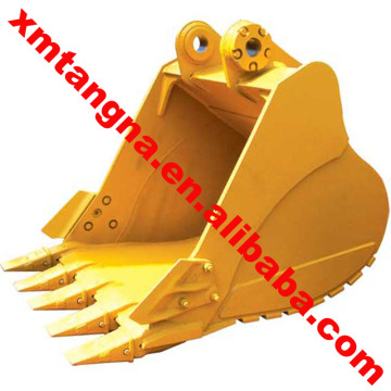Excavator Buckets: PC350, PC360, PC400-7, PC400-8, PC450 Rock and Heavy Duty Buckets