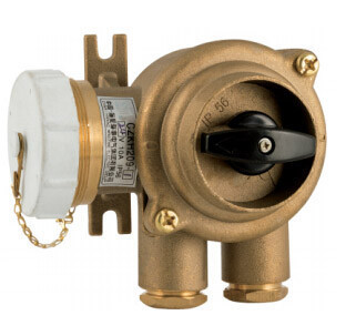 Marine Brass Socket with Switch