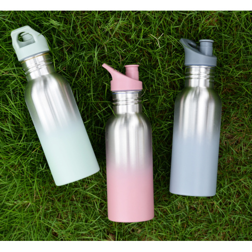 Bouteilles d&#39;eau de camping en acier inoxydable de 600 ml