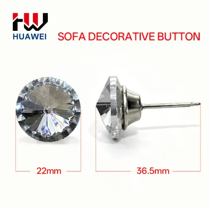 HUAWEI 22mm Needle Pin Round Crystal Sofa Buttons