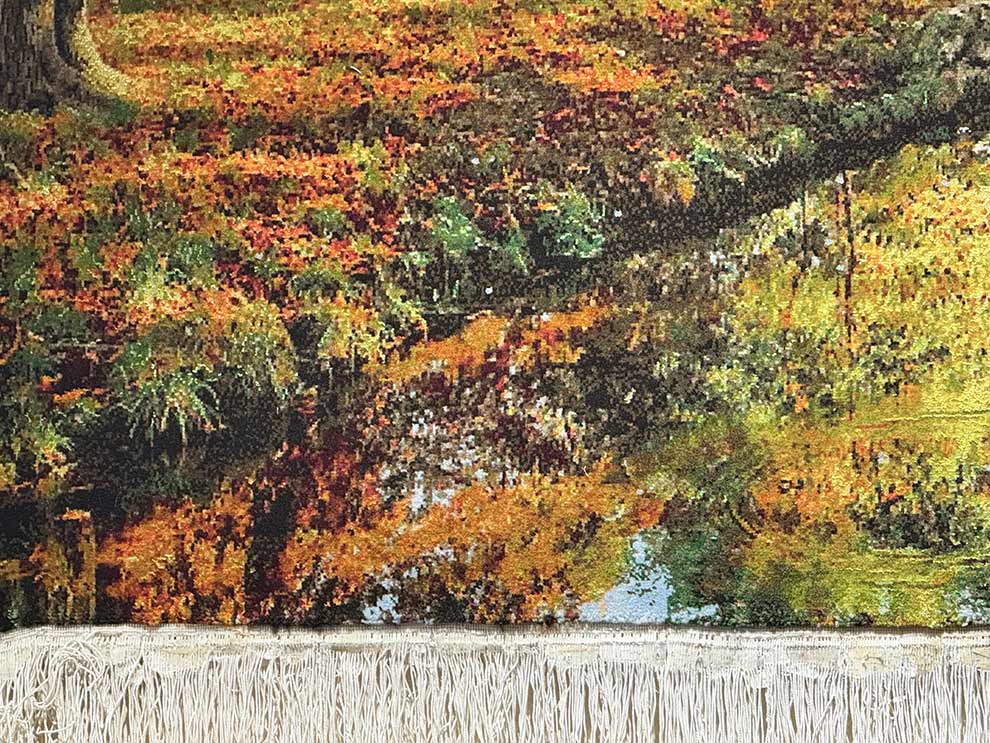 Hand-Painted Oil Art Carpet