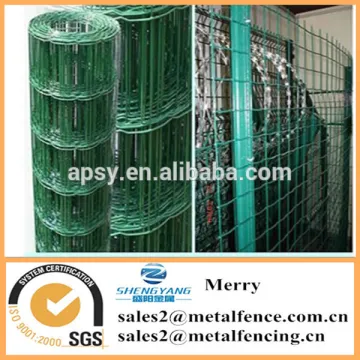2X2 inch 16G PVC Coated Welded Green Garden Wire Mesh Fence Fencing