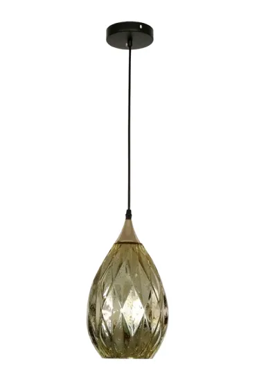 Modern gold and rose shining Glass Pendant light