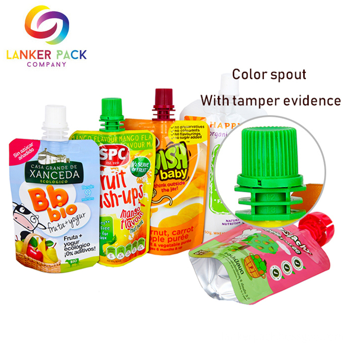 Wholesale Plastic Standing Up Spout Pouch For Liquid