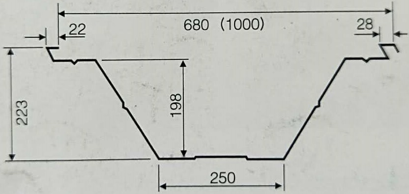 arched roof sheet