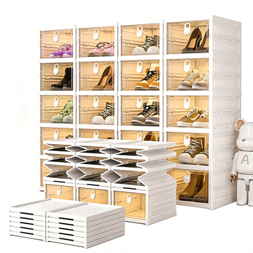Compact Foldable Shoe Rack for Small Spaces