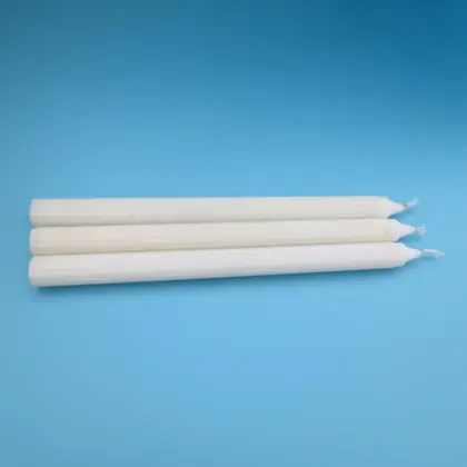 Daily Lighting Pure wax White Pillar Candle