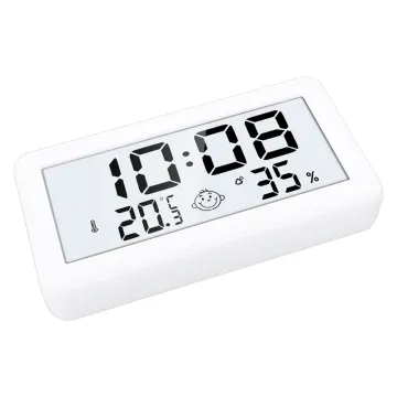 Indoor Digital Intelligent Thermometer with Humidity Alarm and USB Charging