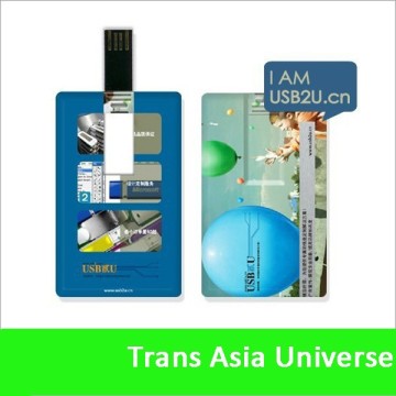 Hot Selling Cheap custom credit card usb