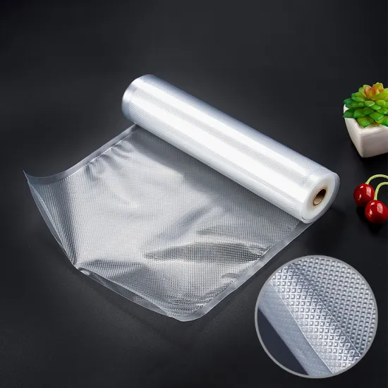 Hot Sealing Bags, Textured Plastic Packaging, and Vacuum Bags for Frozen Food Freshness Preservation