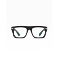 Fashion Thick Frame Tortoise Blue Light Glasses