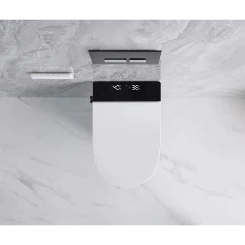 ceramic sanitary ware wall hung smart toilet