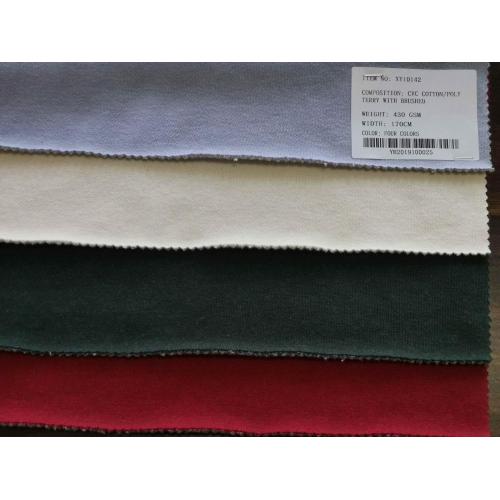 CVC Poly Terry Fabrics