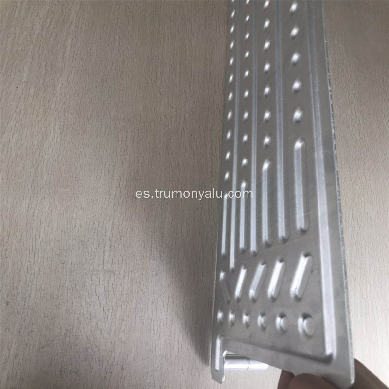 Diseño de placa fría de aluminio con uso de intercambio de calor