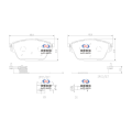 Pads bireega dambe ee Dongfeng Fengxing CM 7
