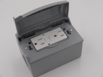 Factory Price 15A 125V 60HZ nema 5-15 GFCI self-test receptacle outlet