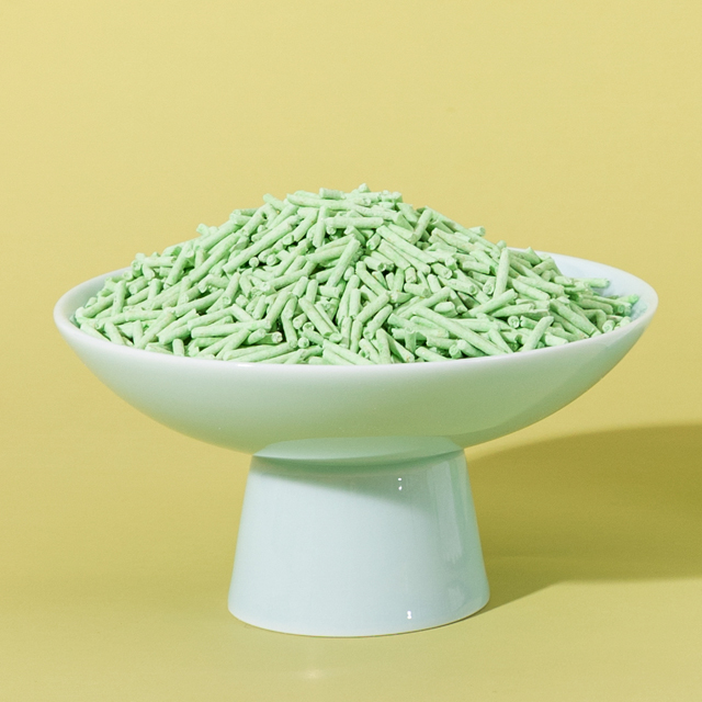 green tea cat litter