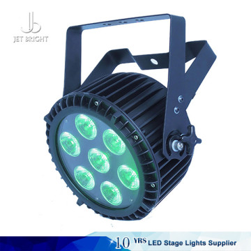 7*9W RGB 3 in 1 led flat par can