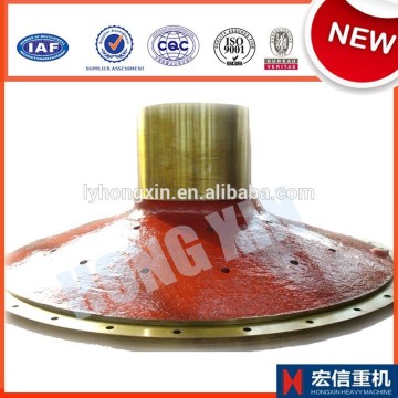 stainless steel pipe large casting end cap for cement rotary kiln