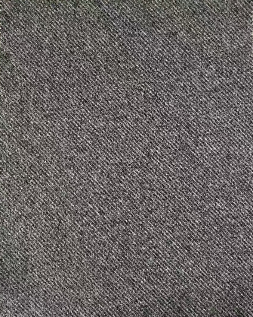 Needle punched wool polyester fabric