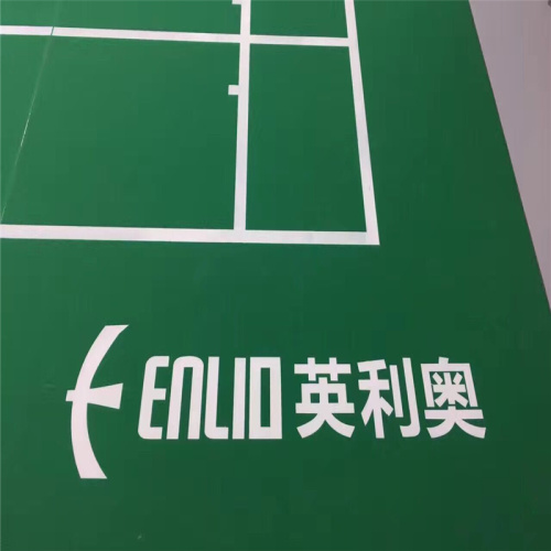 Pavimento deportivo Enlio Badminton Floor con certificación BWF