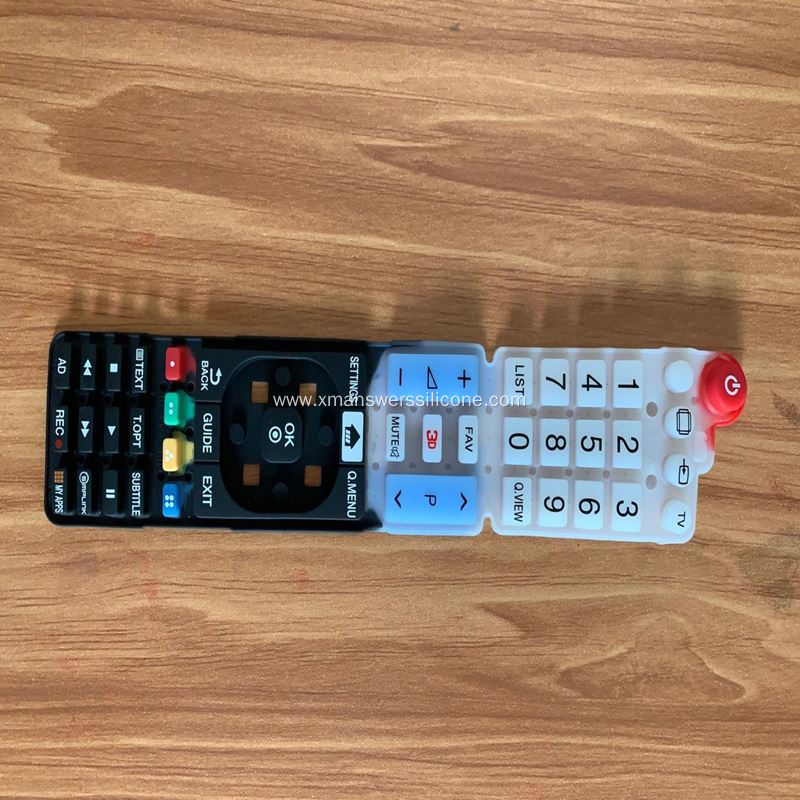 Remote Controller Silicone Rubber Keypad/Keyboard