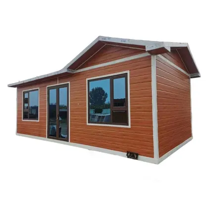 Expandable Prefabricated Houses with Integrated Bathroom and Kitchen: Factory Supply